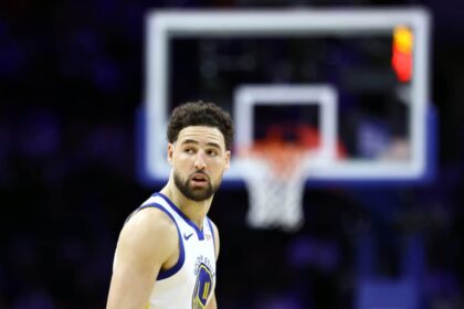 Klay Thompson Reacts After Joining Elite Franchise Scoring List